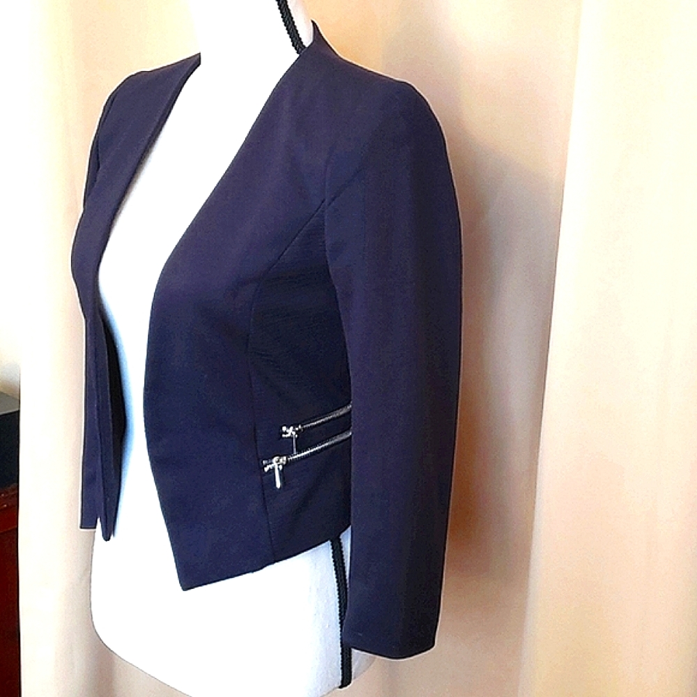 Black Cropped Blazer